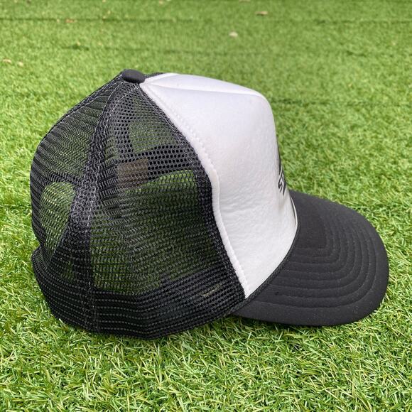 Airbrushed Star Trak Logo Trucker Hat - Picture 2 of 4